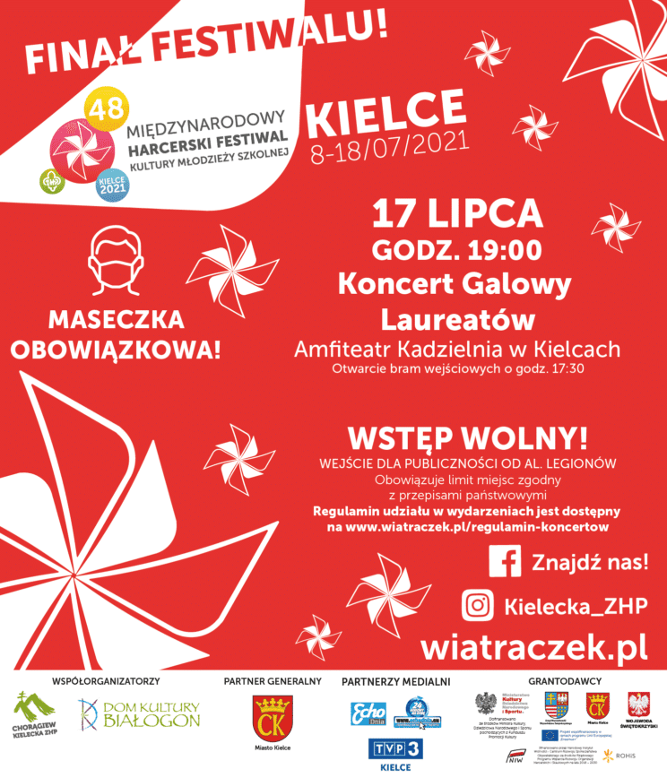 Wiatraczek 2021: Zapraszamy na Koncert Galowy Laureatów! 1 Plakat koncert galowy